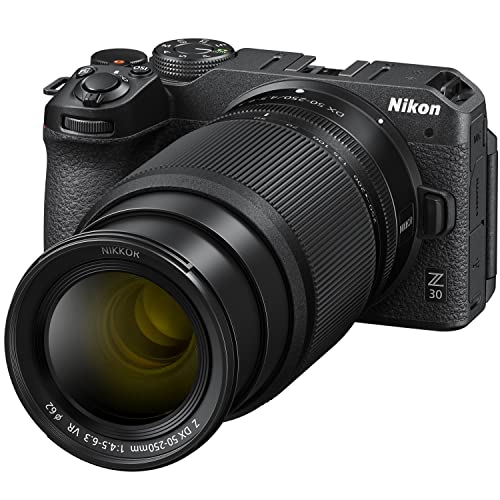 Mirrorless Camera 4K DX Body with 2 Lens Kit 16-50mm & 50-250mm B6957