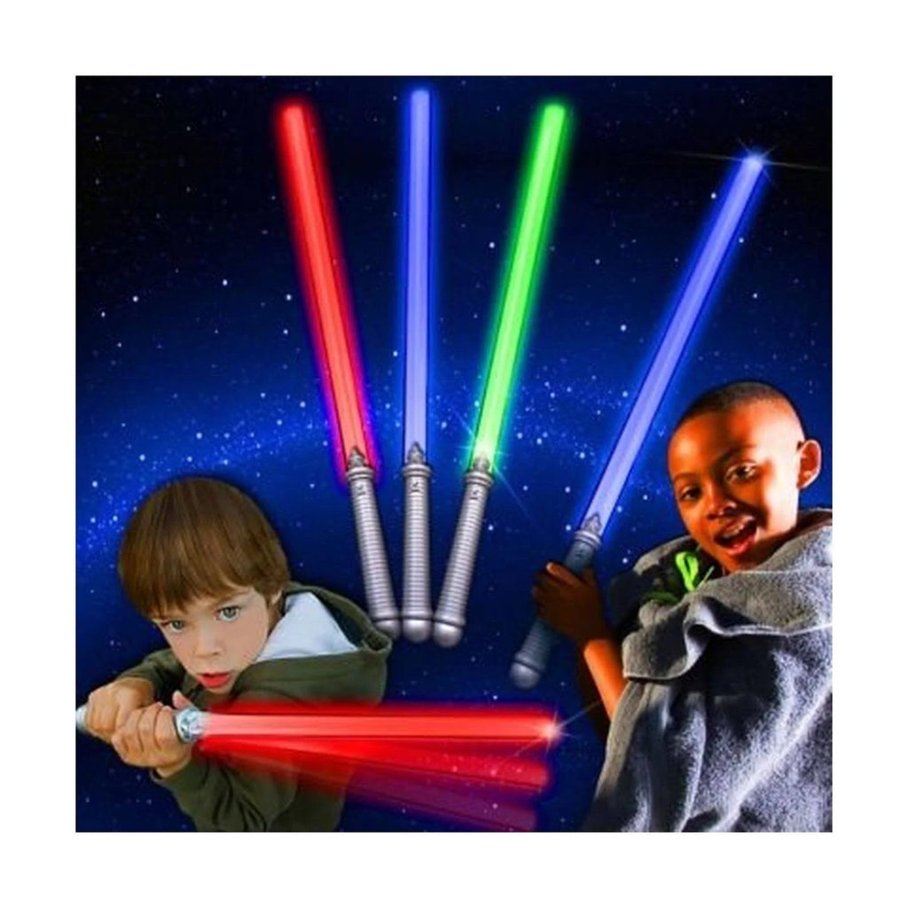 12 Pack Glow in The Dark LED Light Sabers G4373