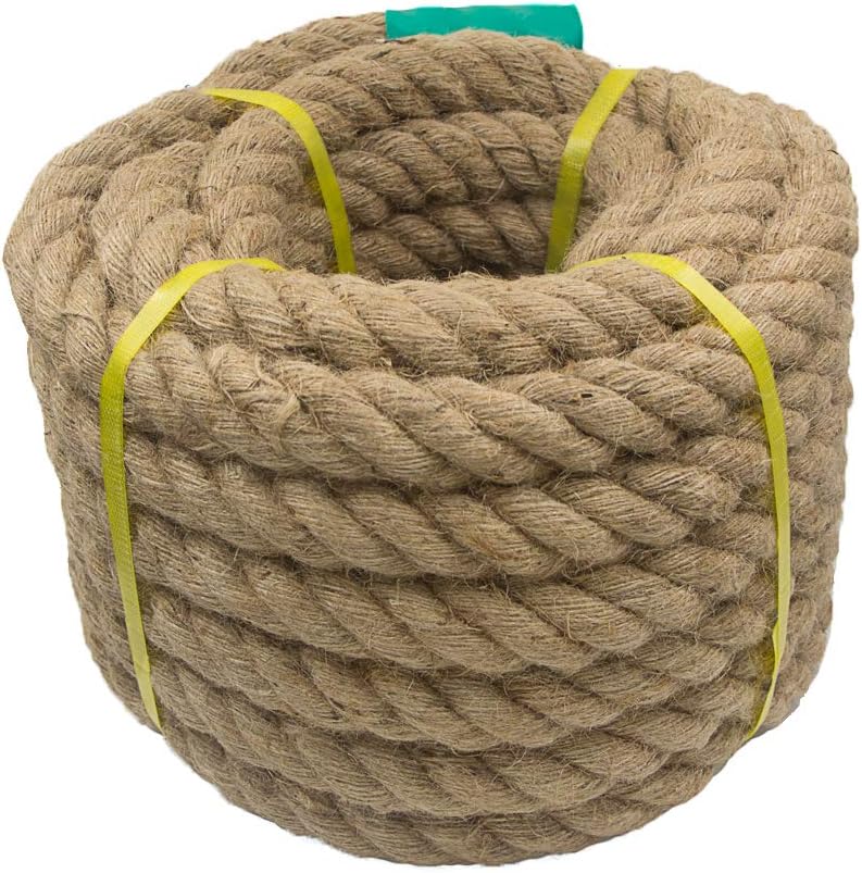 1.18/1.5/2 Inch Twisted Hemp Rope Q9143