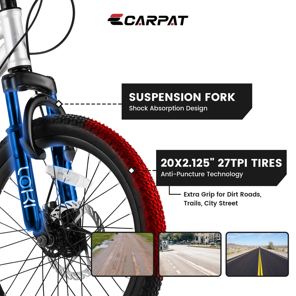 20 inch 7 Speed Kids Bicycle Y7690