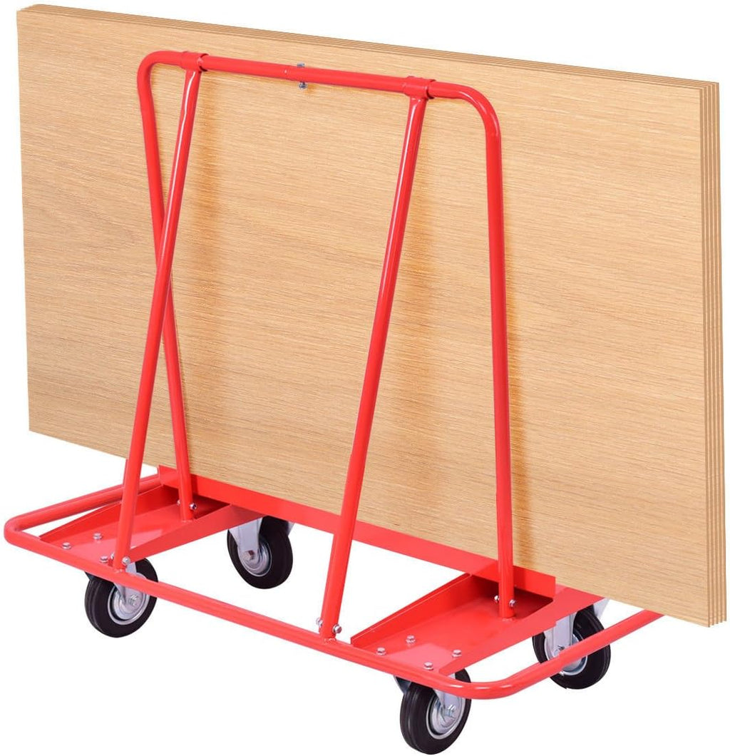 Red Drywall Sheet Cart Dolly K424