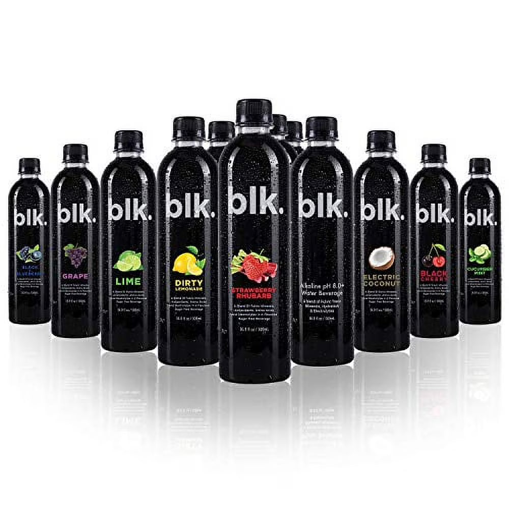 12 Pack Black Mineral Water Variety D4183