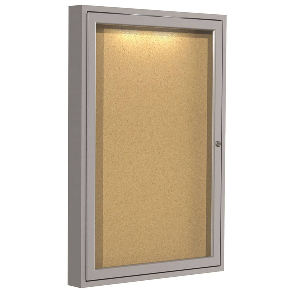 Enclosed Bulletin Board 3& H x 2& W R161820