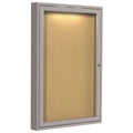 Enclosed Bulletin Board 3& H x 2& W R161820