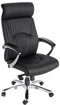 Executive High Back Eco-Leather Chair with Chrome Base E51895