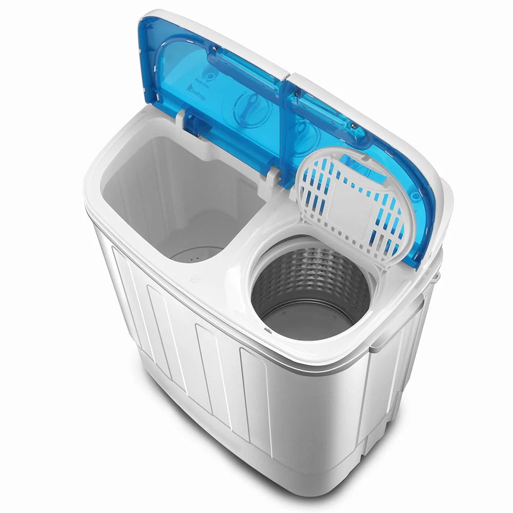 Portable Mini Compact Twin Tub 13.4lb Washing Machine P640972