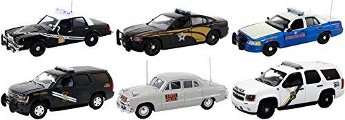 Set of 6 Police Cars Z321
