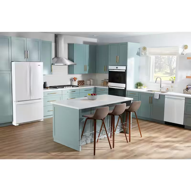 5-Burners Recessed Gas Cooktop in White M32853