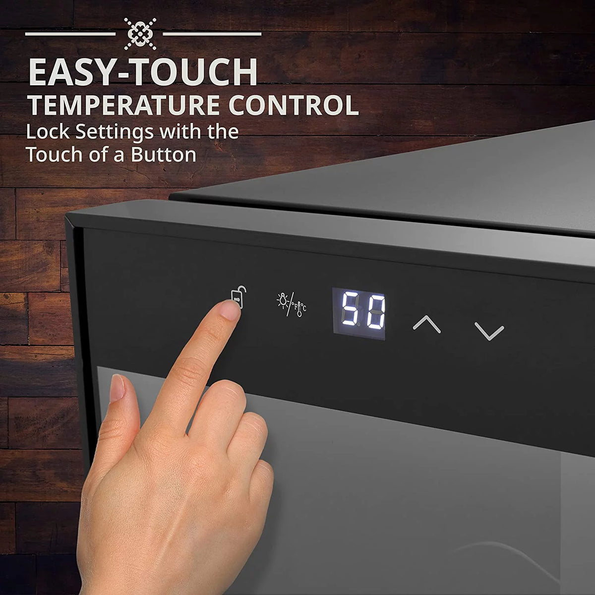 14-Bottle Wine Cooler with Lock Q910809
