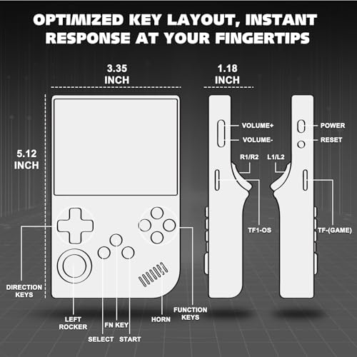 Handheld Game Console 3.5" HD Screen 64GB with 15000+ Games O518047