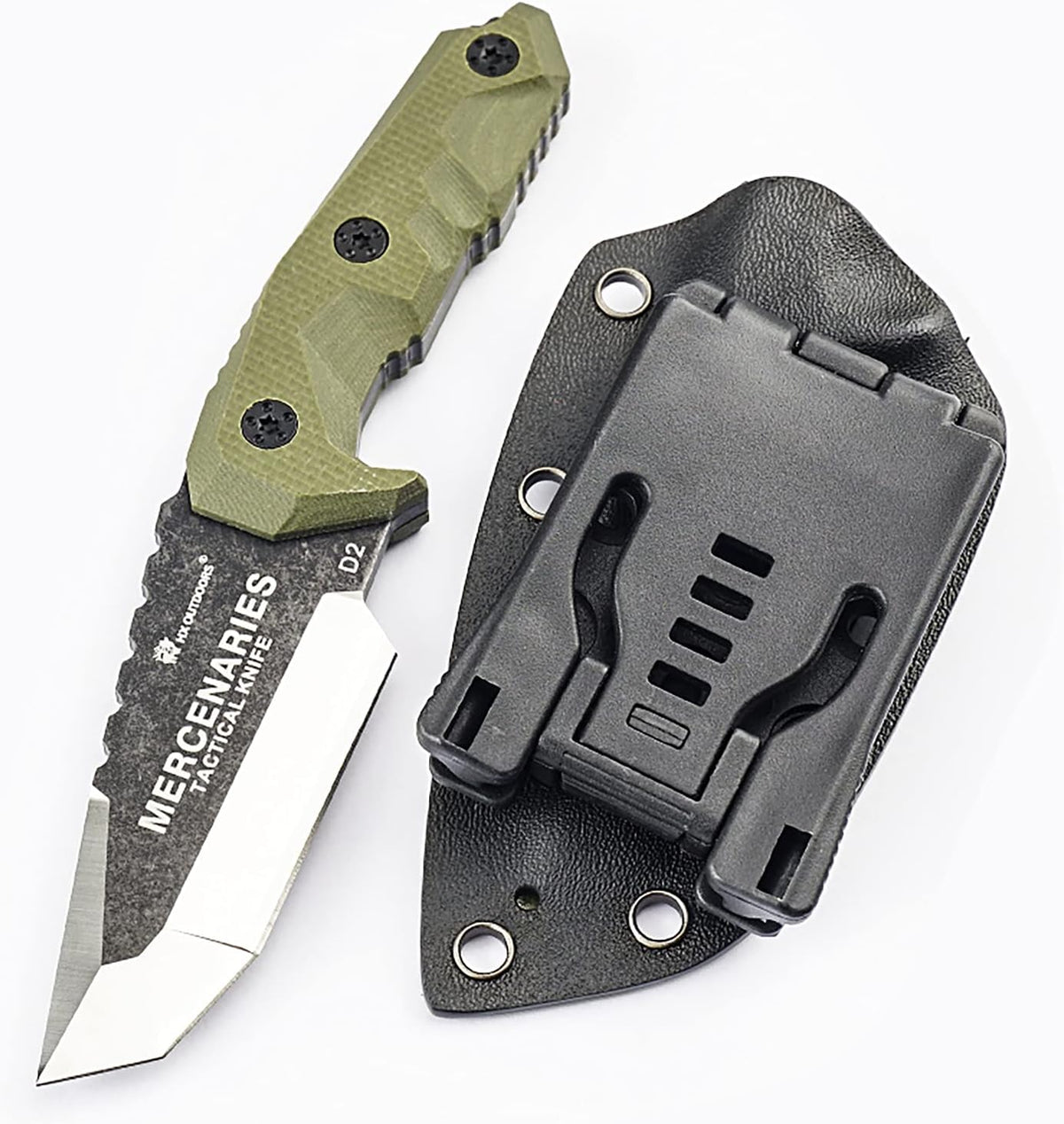 Small Fixed Blade Knife with Sheath Camping Knife (6.85 Inches) D3756