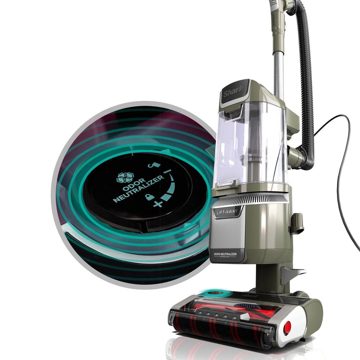 Upright Vacuum Cleaner with DuoClean PowerFins and Odor Neutralizer X223