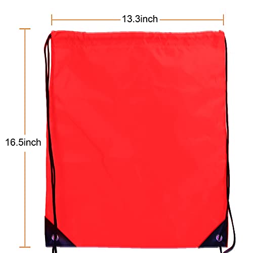50 Pcs Drawstring Polyester Bags M257244
