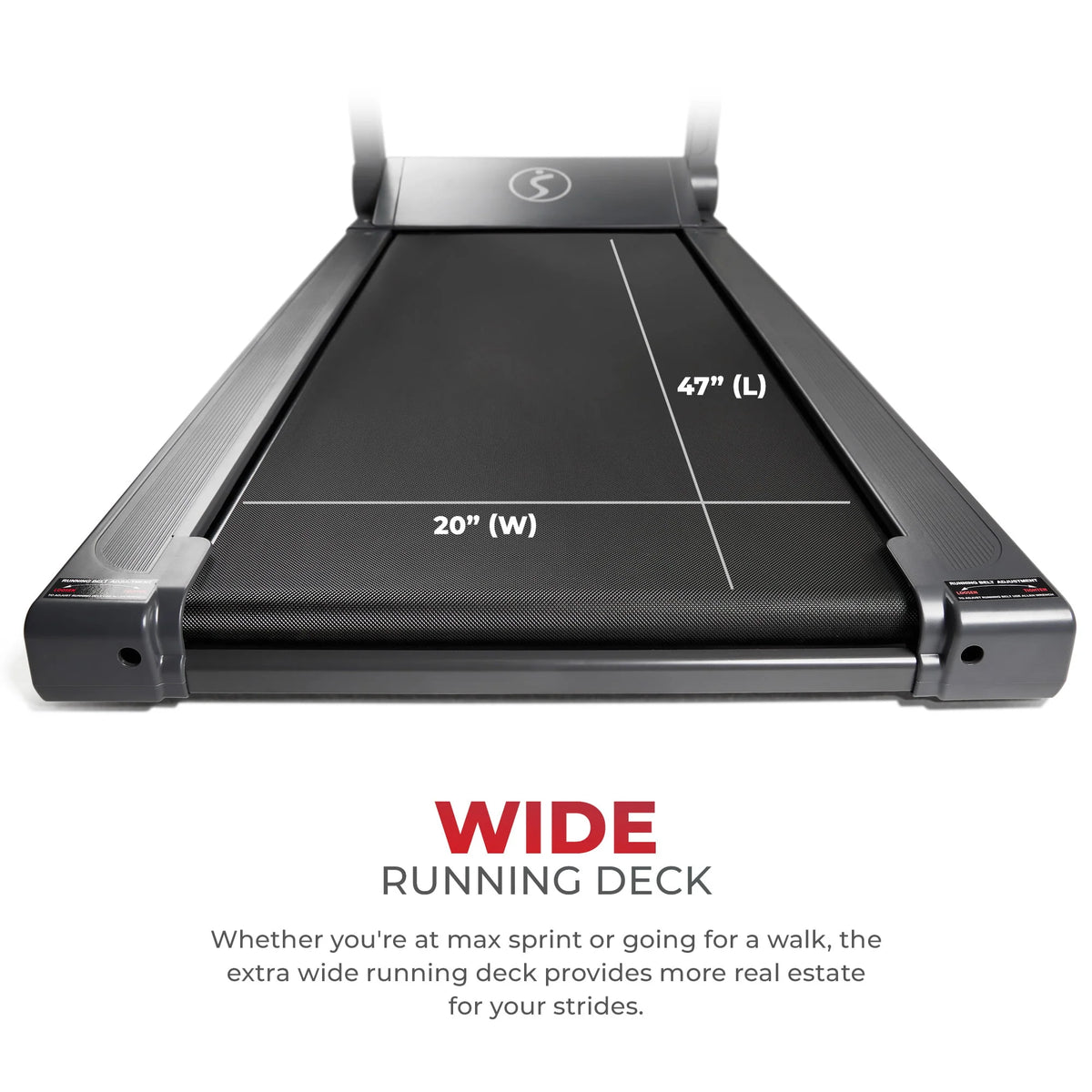 Smart Treadmill with 20 Wide LoPro Deck J9920