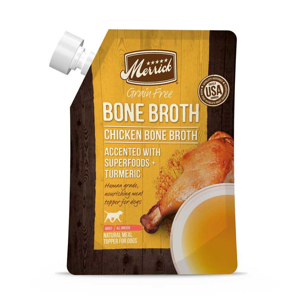 Chicken Bone Broth Grain-Free Dog Food Topper B5652