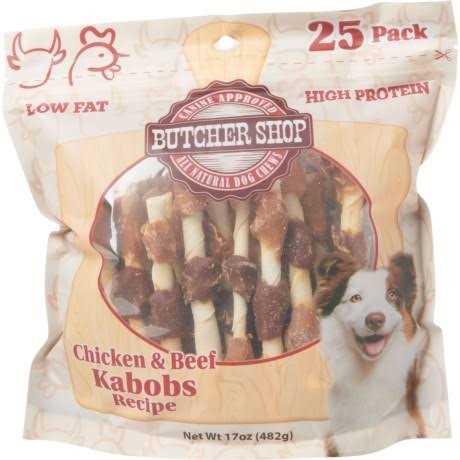 Chicken & Beef Kabobs Dog Treats R174