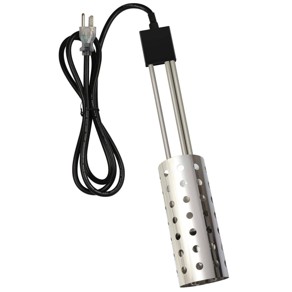1000W Electric Immersion Heater with 304 Stainless-Steel Guard P27363
