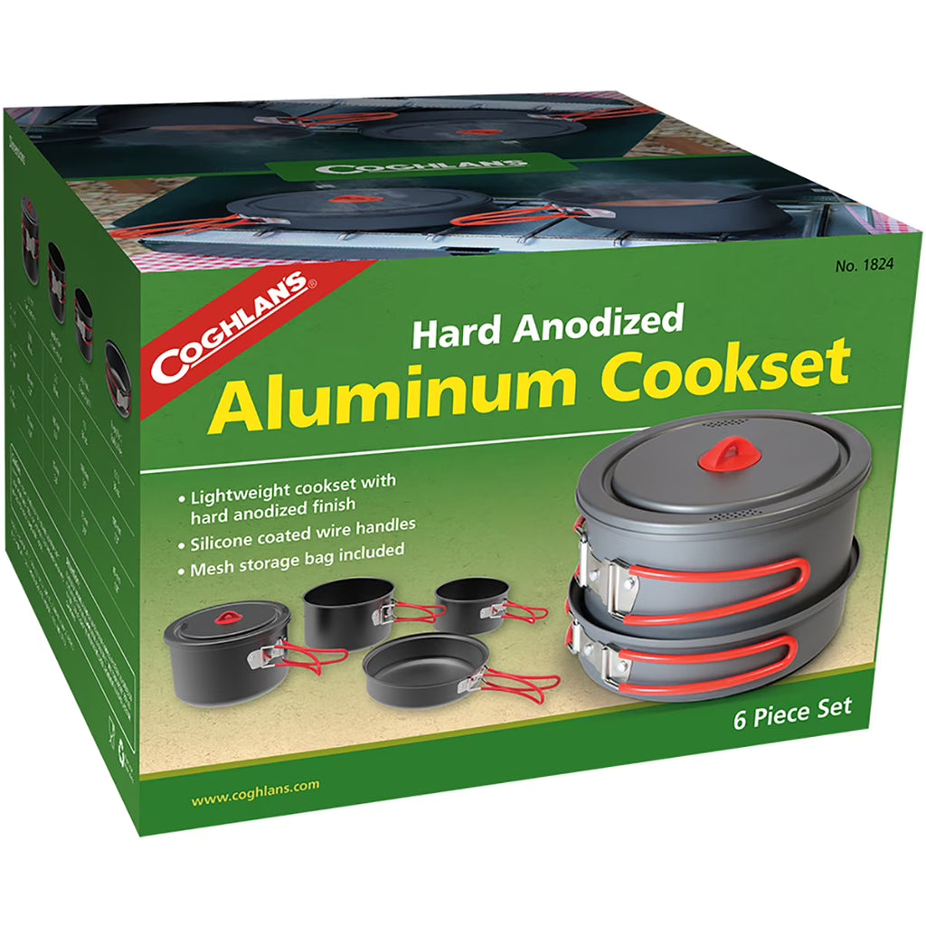Hard Anodized Aluminum Camping Cooking Set W92912