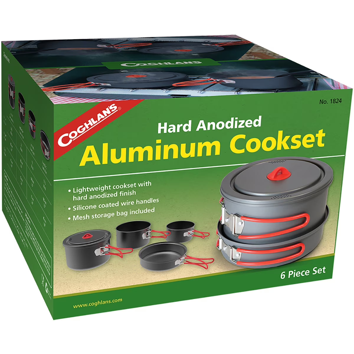 Hard Anodized Aluminum Camping Cooking Set W92912