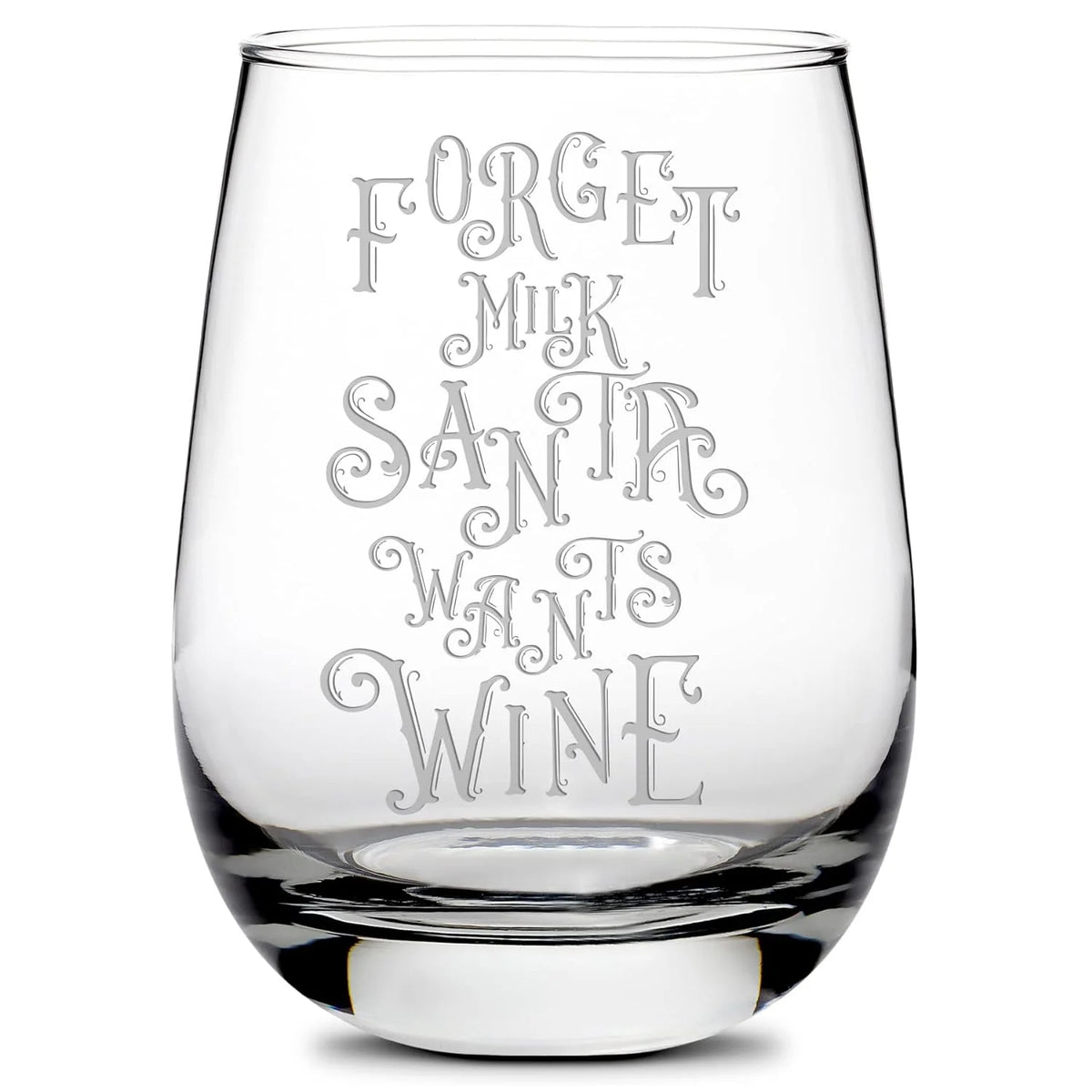 Handmade Handblown 16Oz Stemless Wine Glass N87902