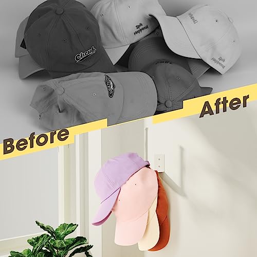 2 Pack Stainless Steel Hat Rack Organizer U1779