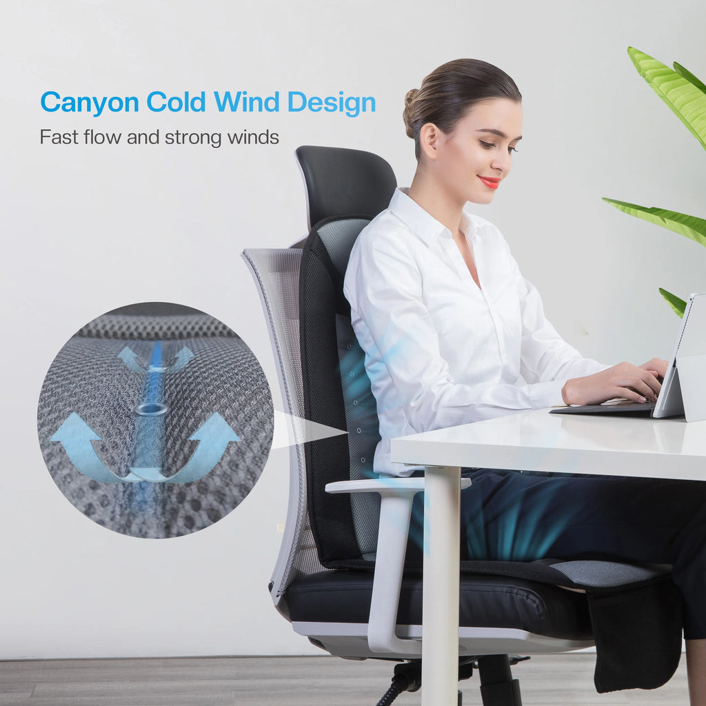 Car Seat Cushion with Back Massage W652282