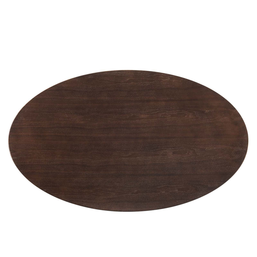 Oval Wood Dining Table C1949