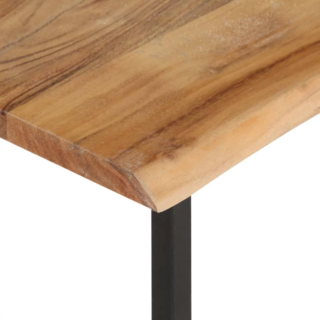 Acacia Wood Wall Mounted Coat Rack with Storage Shelf L919