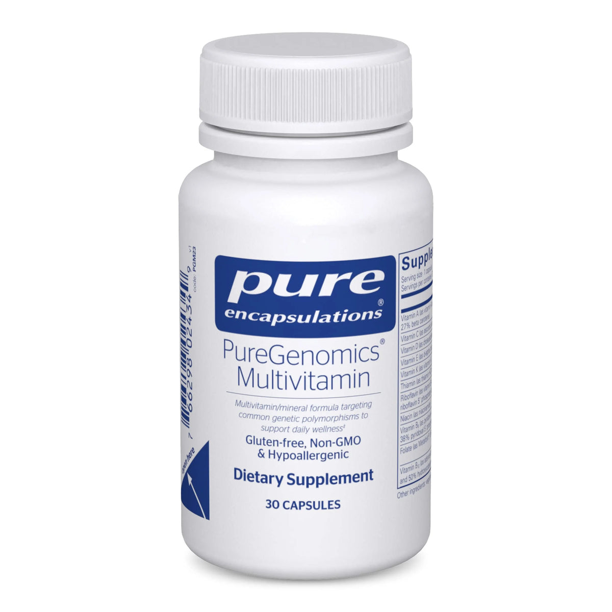 Multivitamin with Vitamin A, B, C, D, E, K & Minerals 30 Capsules R51582