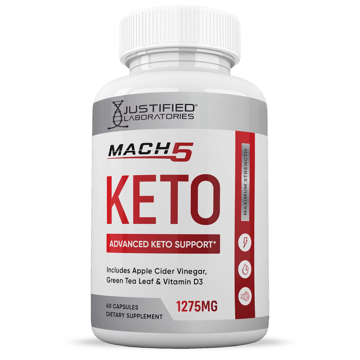 Keto ACV Pills 1275mg Dietary Supplement 180 Capsules P370966