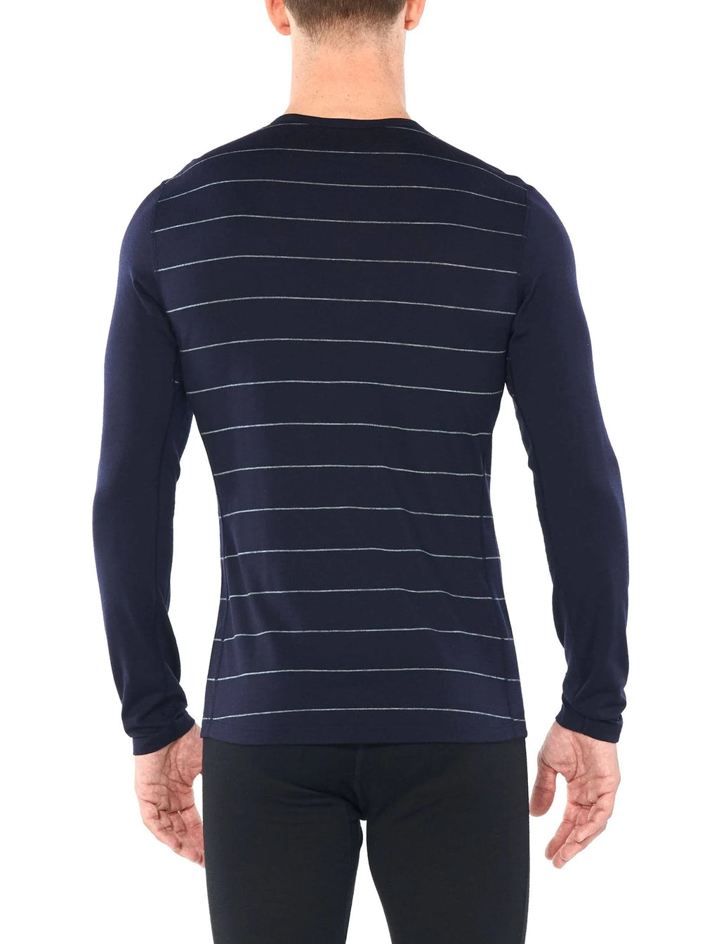 Midnight Navy Men's 200 Oasis LS Crewe L633