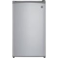Silver 1-Door Compact Refrigerator S61123