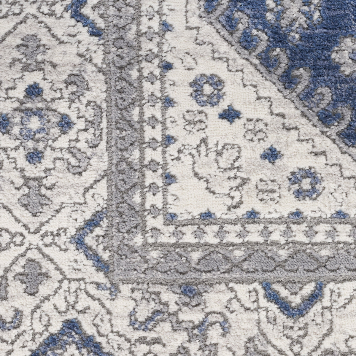 Persian Grey/Navy 8x10 Area Rug S124784