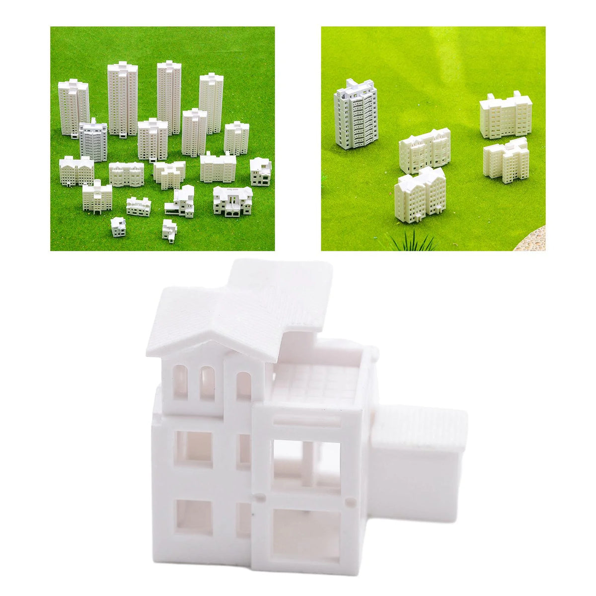 1/500 Dollhouse Parking Miniature Unpainted House Ornaments J359