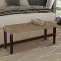 Upholstered Wood Bench J948223