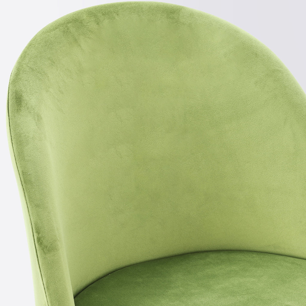 Green Velvet Dining Chairs Set of 4 G898