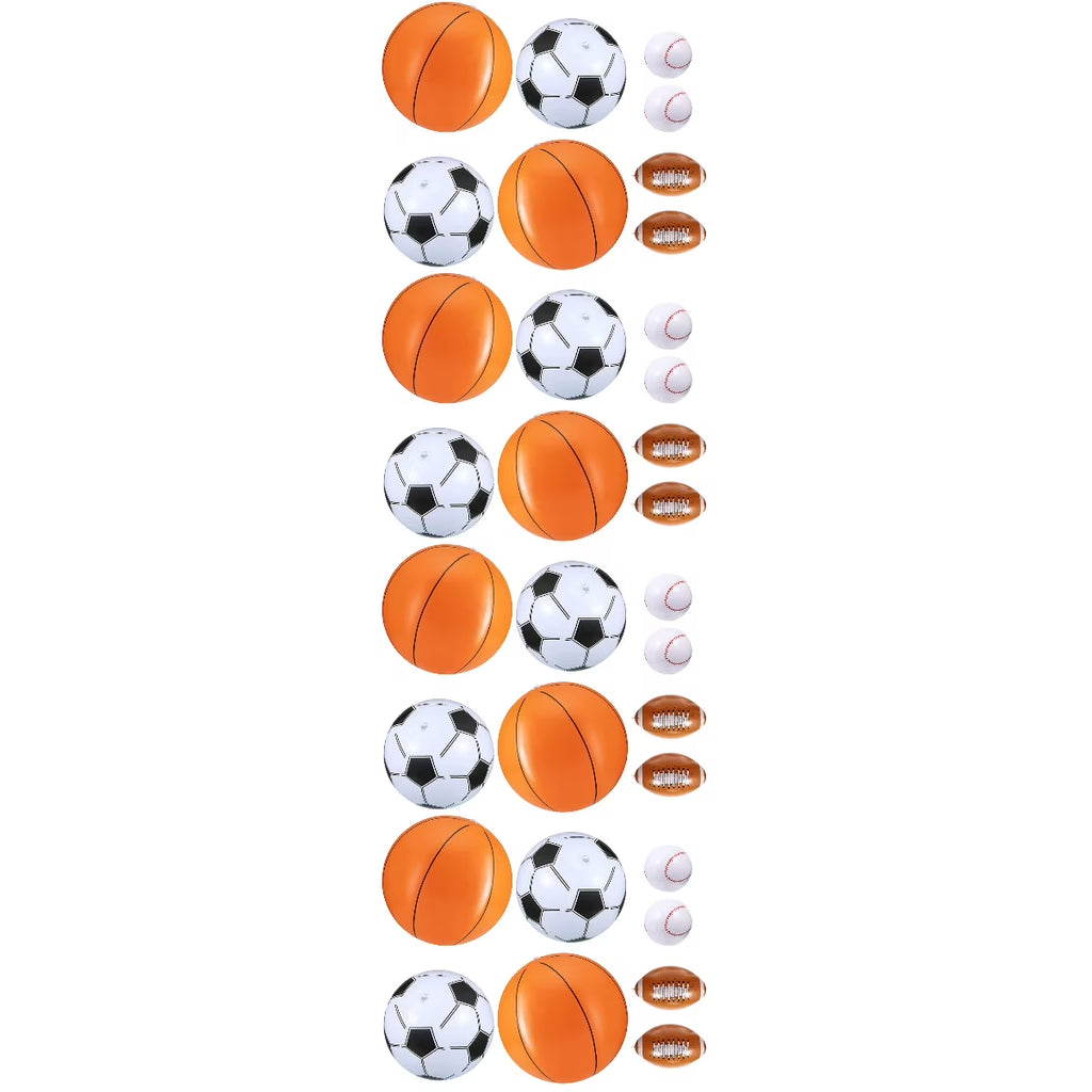 32 Pcs Inflatable Sports Balls Water Toys S84680