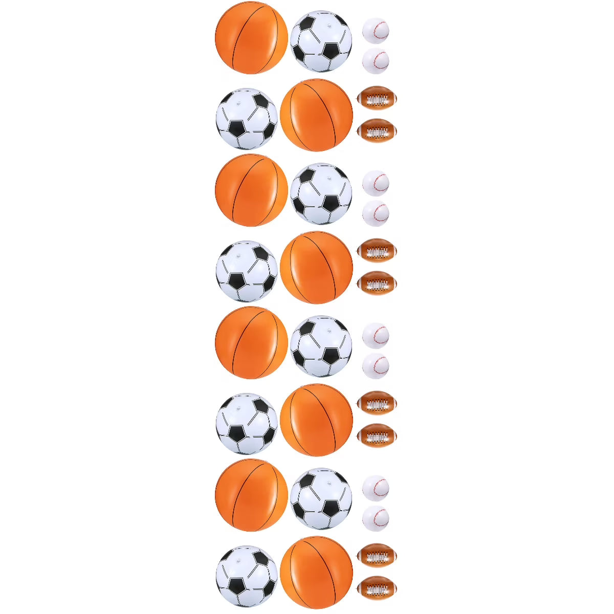 32 Pcs Inflatable Sports Balls Water Toys S84680