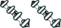 Intake Manifold Gasket Kit Pack of 2 F7866