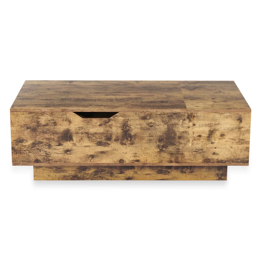 Lift Top Wooden Coffee Table with Storage Compartment S36653