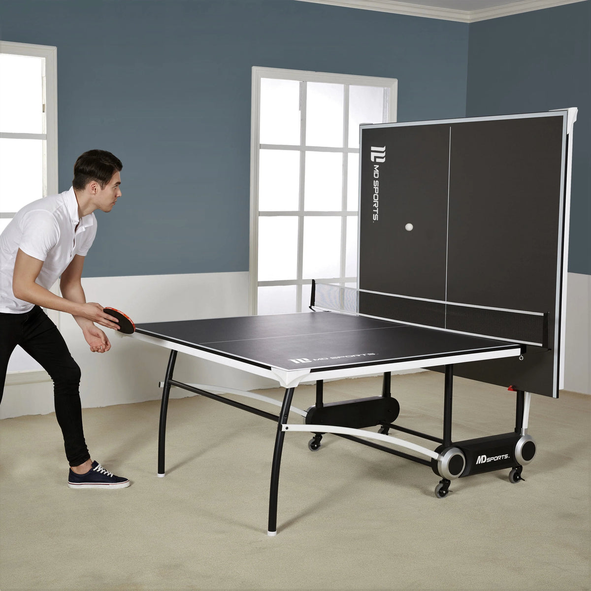 Official Size 15mm 2-Piece Indoor Table Tennis B355479