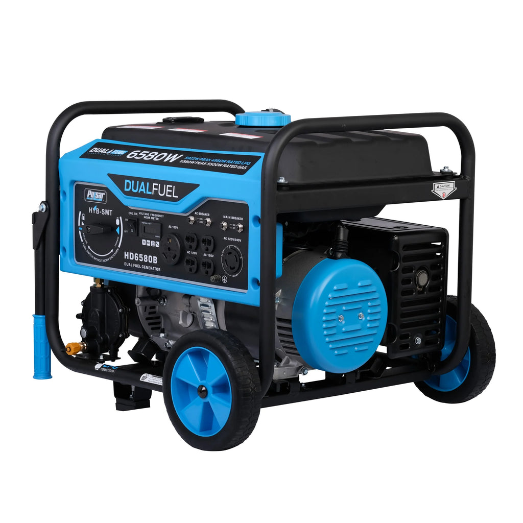 6580-Watt Dual Fuel Portable Generator T627394