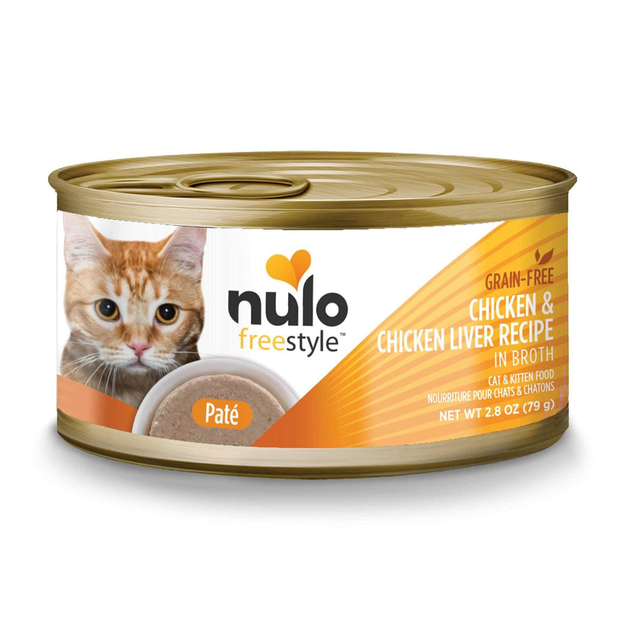 Chicken & Salmon Pate Wet Cat Food F500