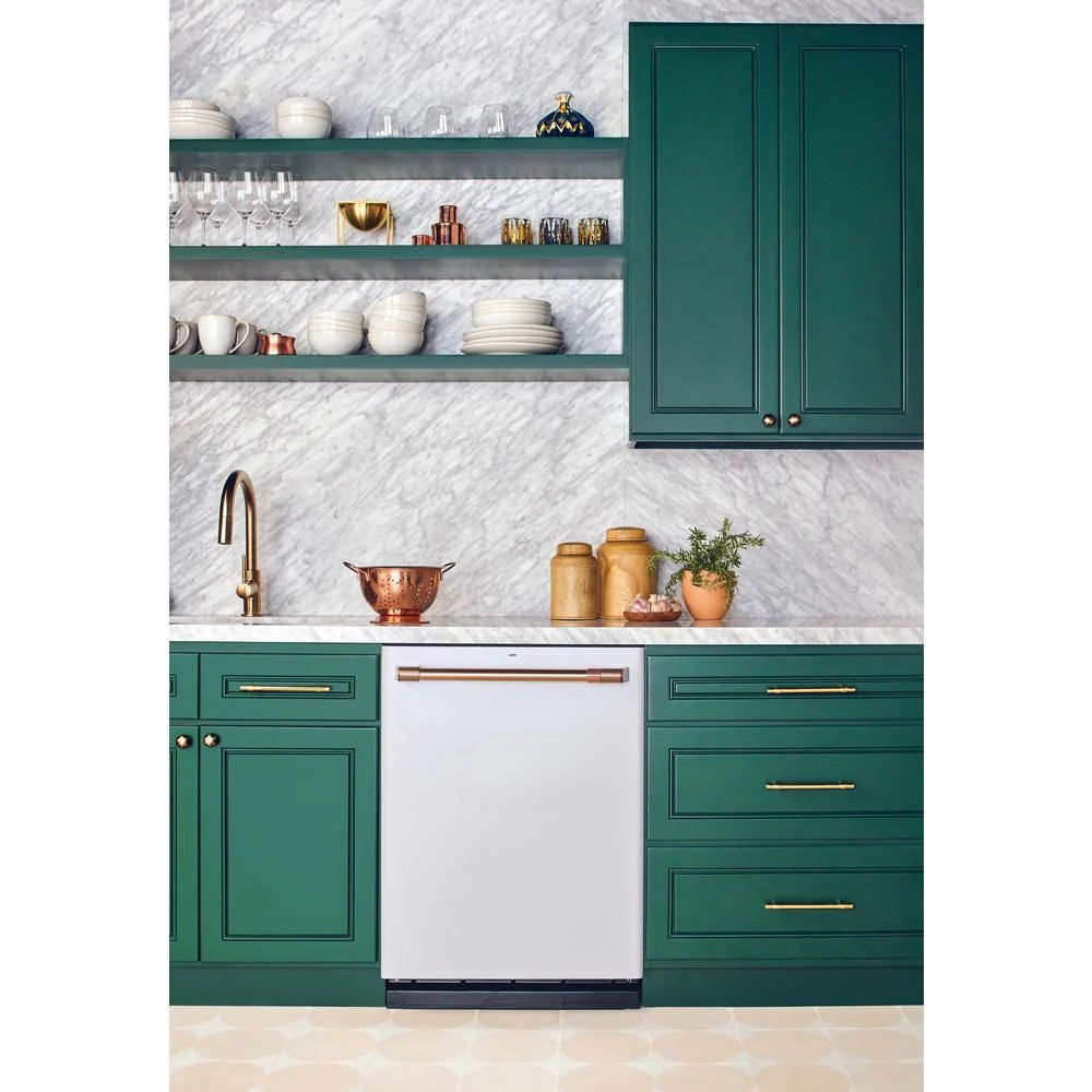 24 In. Matte White Built-In Tall Tub Dishwasher with Stainless-Steel Tub S690766