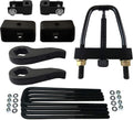 Adjustable Front Lift Forged Steel Torsion Keys & 2.5 Rear Lift Kit with Shock Extenders 4WD 8-Lug Q6586