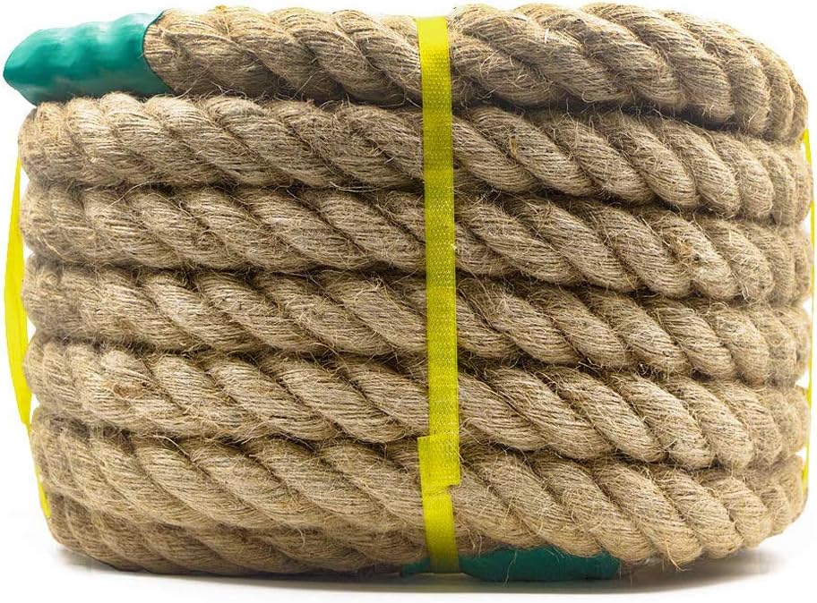 1.18/1.5/2 Inch Twisted Hemp Rope Q9143