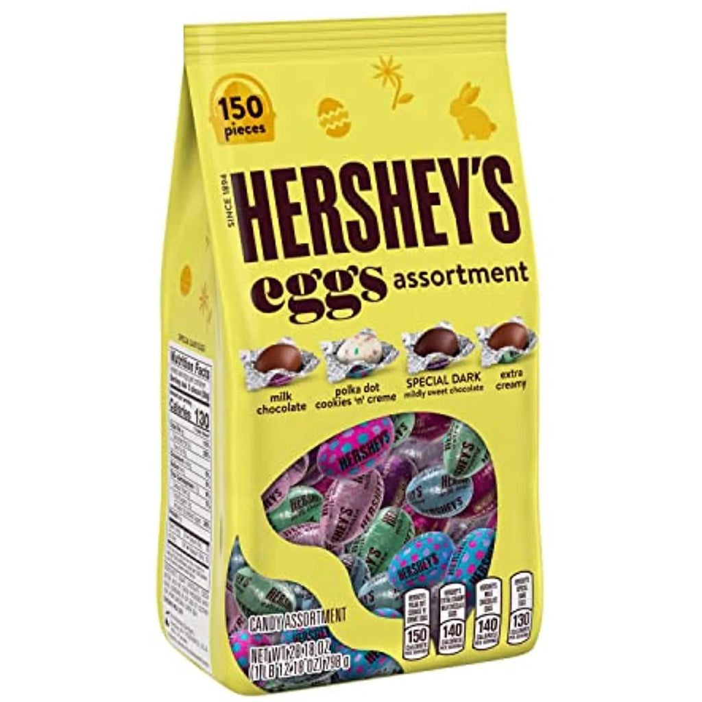Chocolate And White Creme Eggs Assortment Candy 28.18 Oz L1226