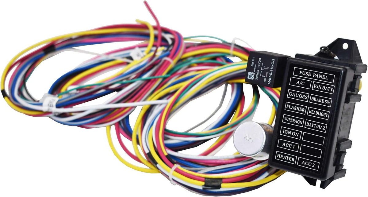 12 Circuit Universal Wire Harness XL Wires Pack of 2 F879150