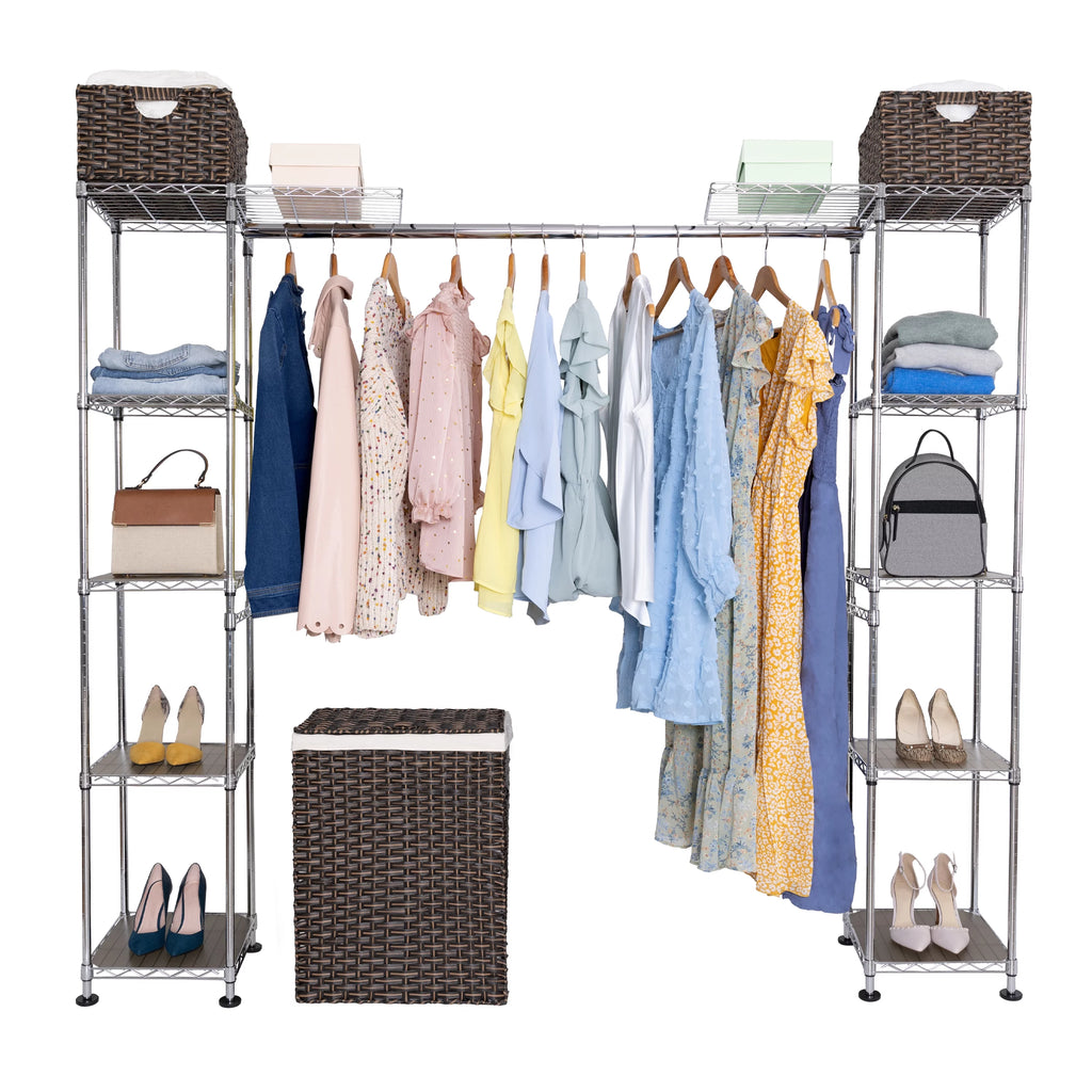 Steel Expandable Closet Organization System T49992