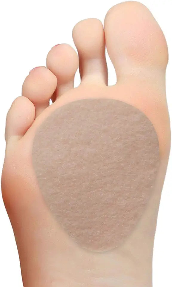 3/16” Adhesive Felt Metatarsal Foot Pads with Skived Edge, 100 Count J211